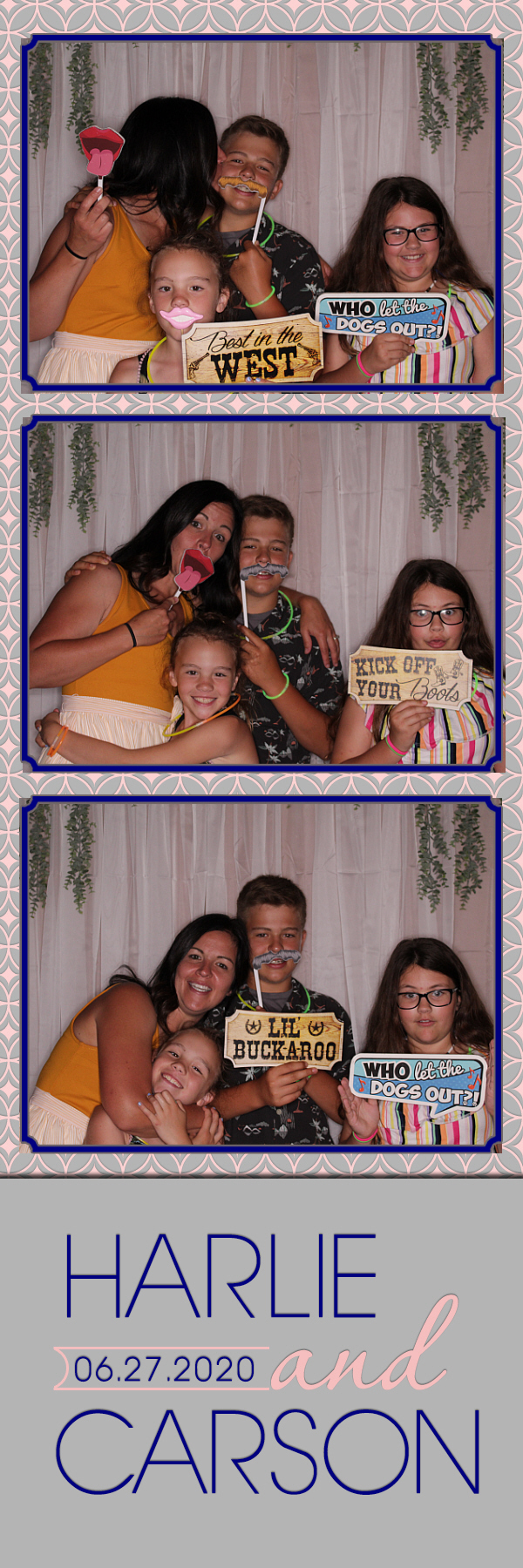 Carson and Harlie's Wedding | View more photos from the event at gallery.photoboothbillings.com/u/PhotoBoothBillings/Carson-and-Harlies-Wedding